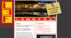 Desktop Screenshot of lefrestaurant.nl